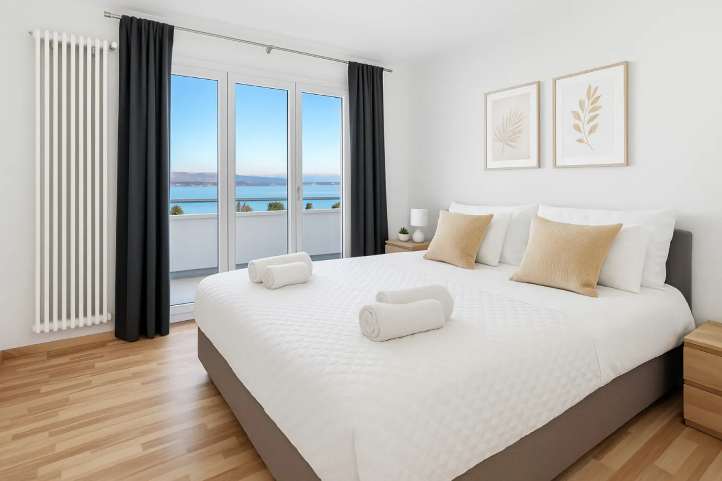 180° Panoramablick auf den See - Außergewöhnliche möblierte Wohnung - Foto 2 von 7