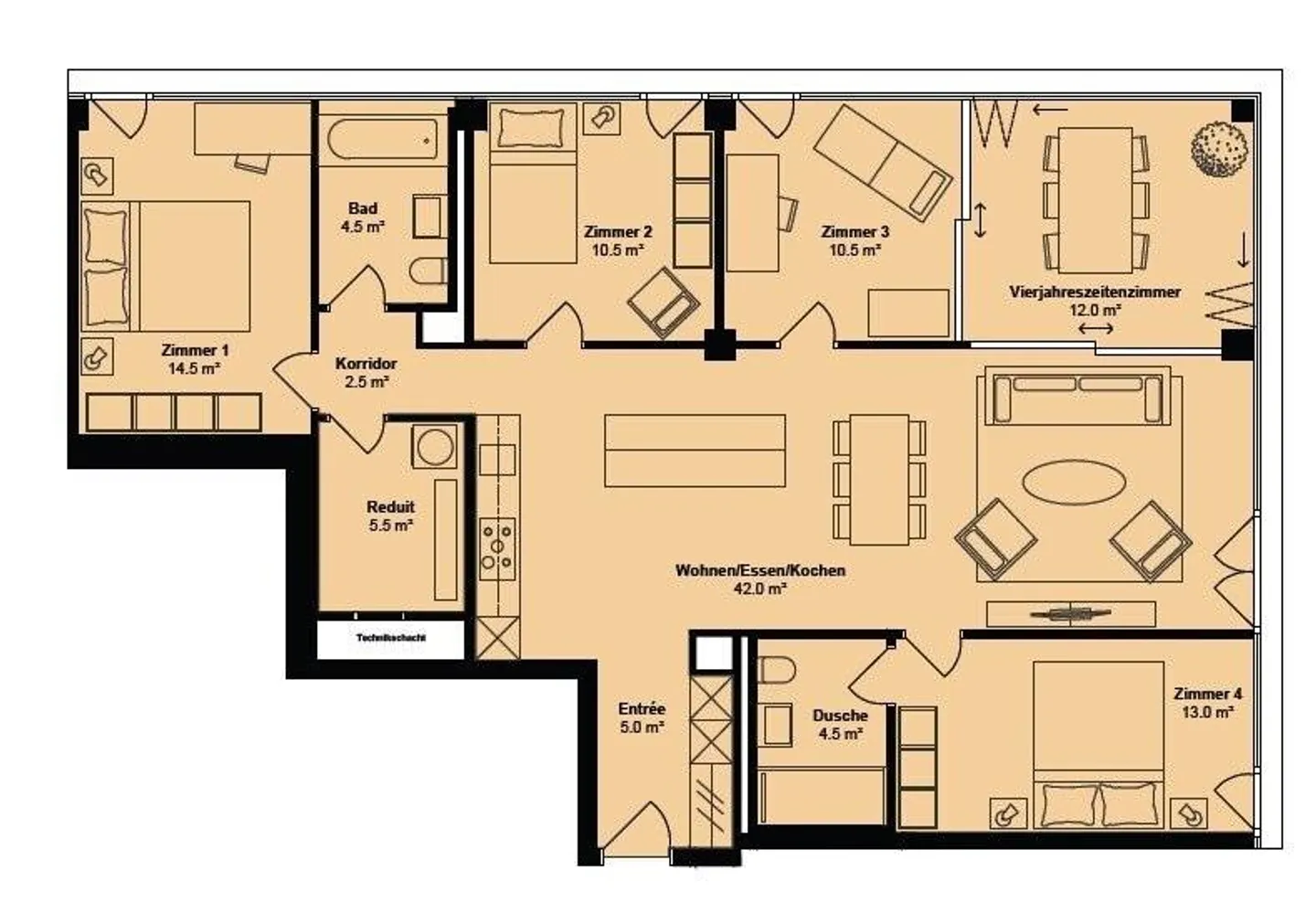 Luxuswohnung mit Atemberaubendem Blick - Foto 8 von 9