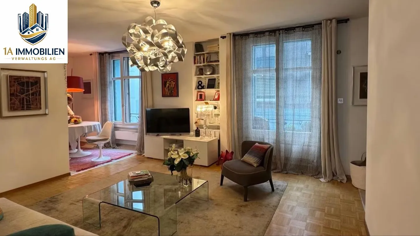 Wunderschöne 3,5-Zimmer-Wohnung im Herzen von Lausanne - Foto 8 von 10