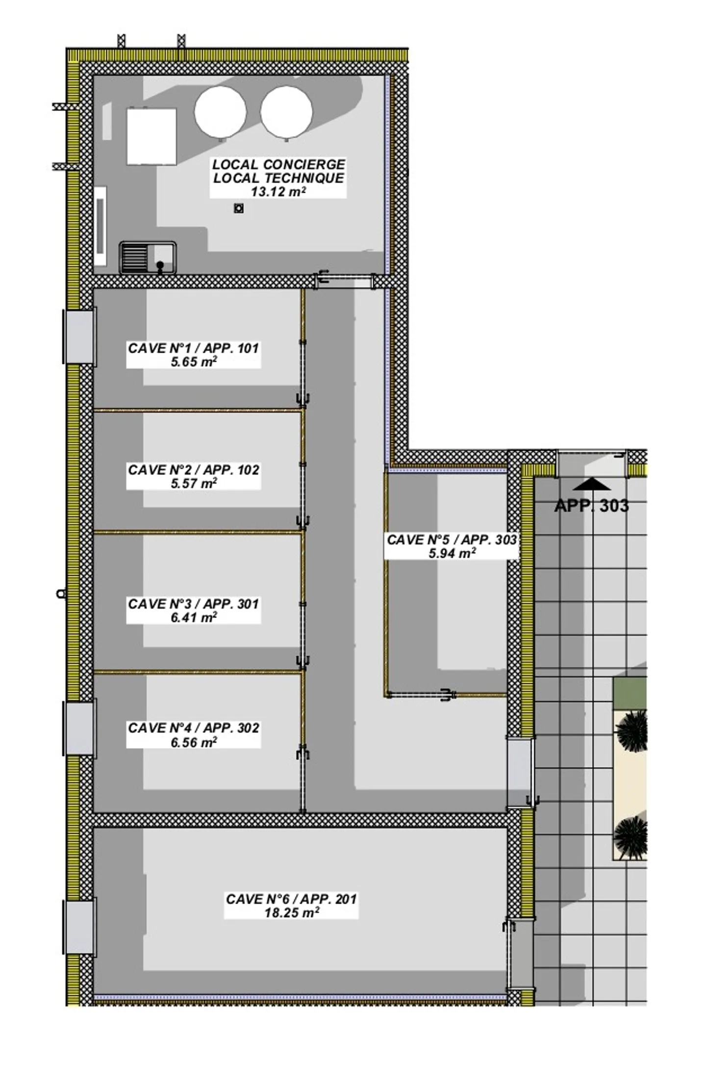 Appartamento moderno 2.5 locali con balcone a Salins Sion - Foto 5 di 6