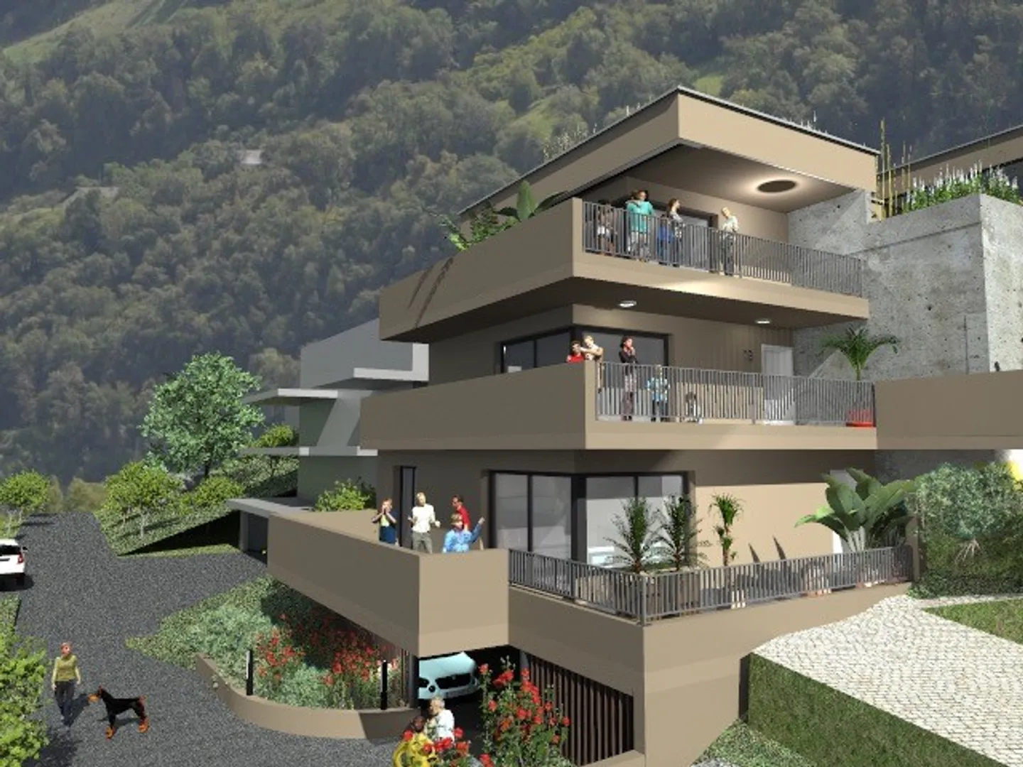 Appartamento moderno 2.5 locali con balcone a Salins Sion - Foto 6 di 6