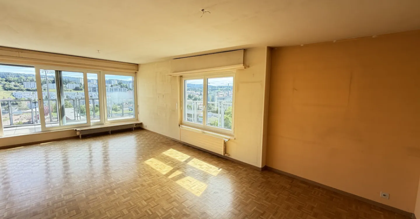 Geräumige Dachgeschosswohnung mit Panoramaterrasse - Foto 5 von 11