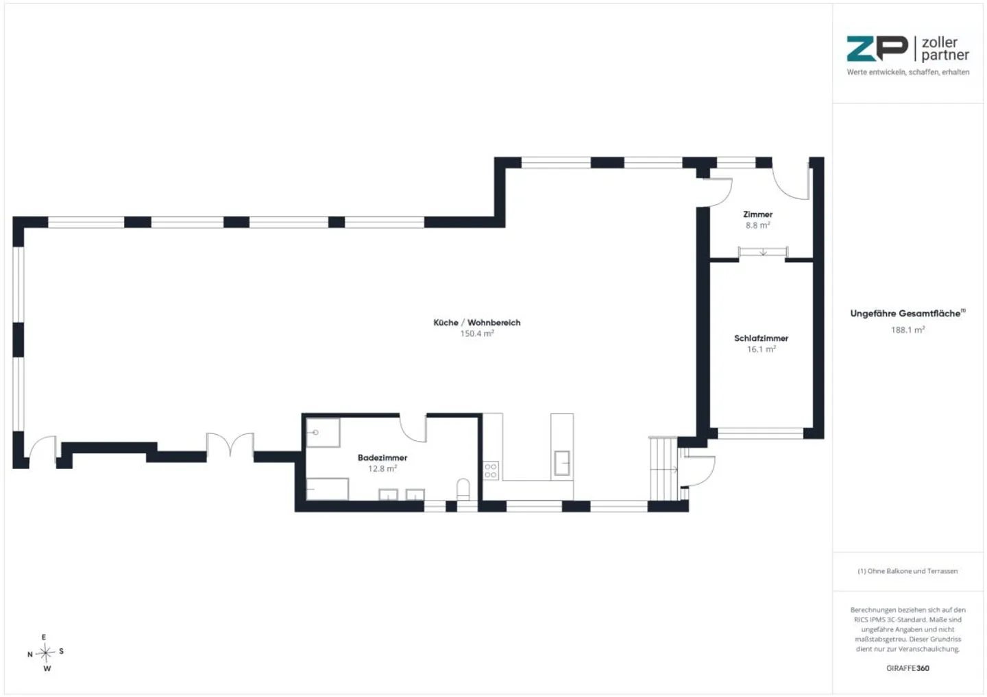 Loft spazioso con uso residenziale e commerciale nel cuore di Wil - Foto 20 di 20