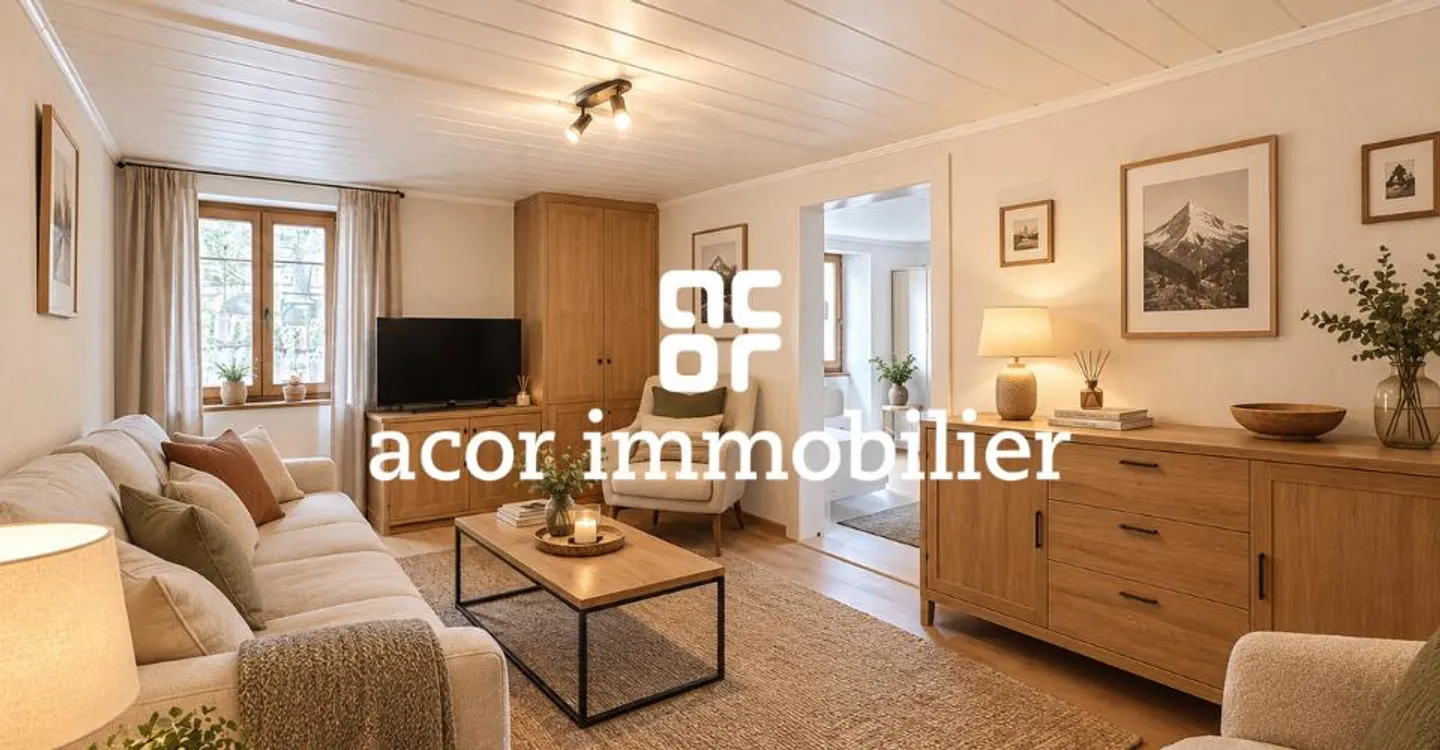 2.5 room apartment with potential in Grône! - Photo 1 of 4