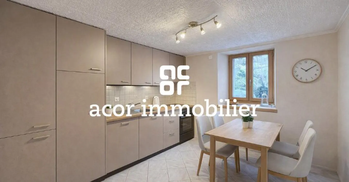 2.5 room apartment with potential in Grône! - Photo 2 of 4