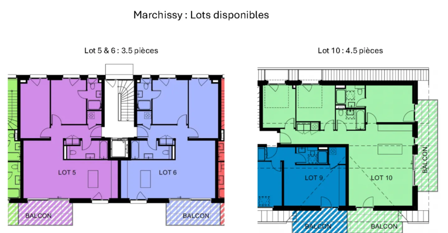 Last availabilities - Only 3 apartments left in Marchissy - Photo 3 of 8