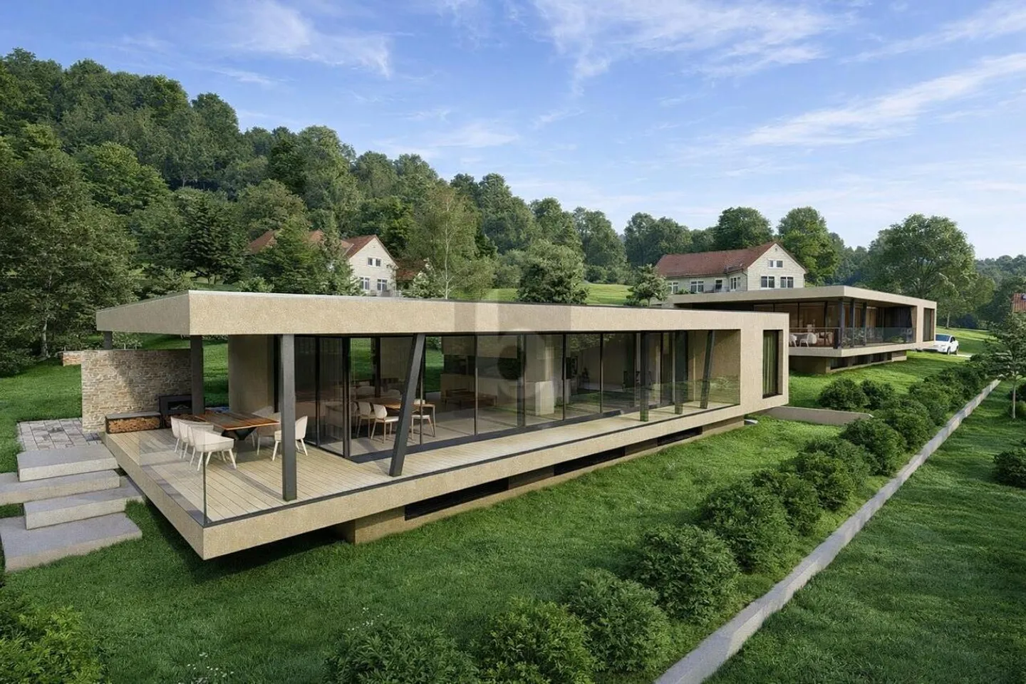 WITH ATRIUM, SOUTH SLOPE AND FLEXIBLE FLOOR PLAN - Photo 1 of 6