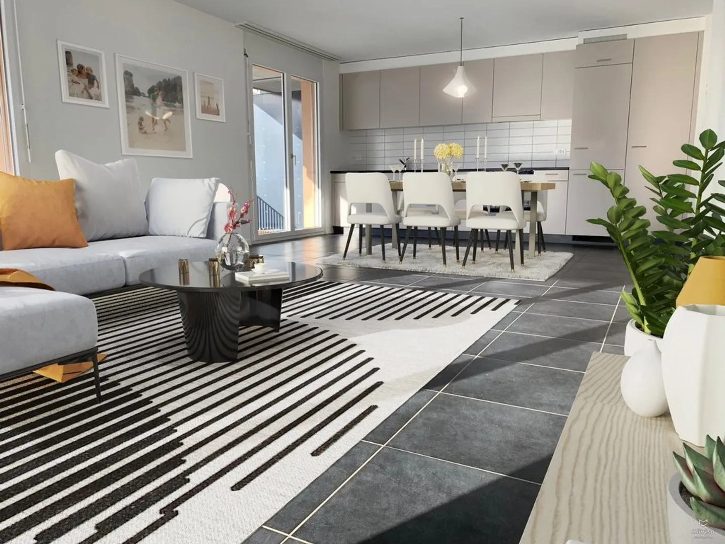 Splendido appartamento di 4.5 locali in un quartiere tranquillo - Foto 2 di 10