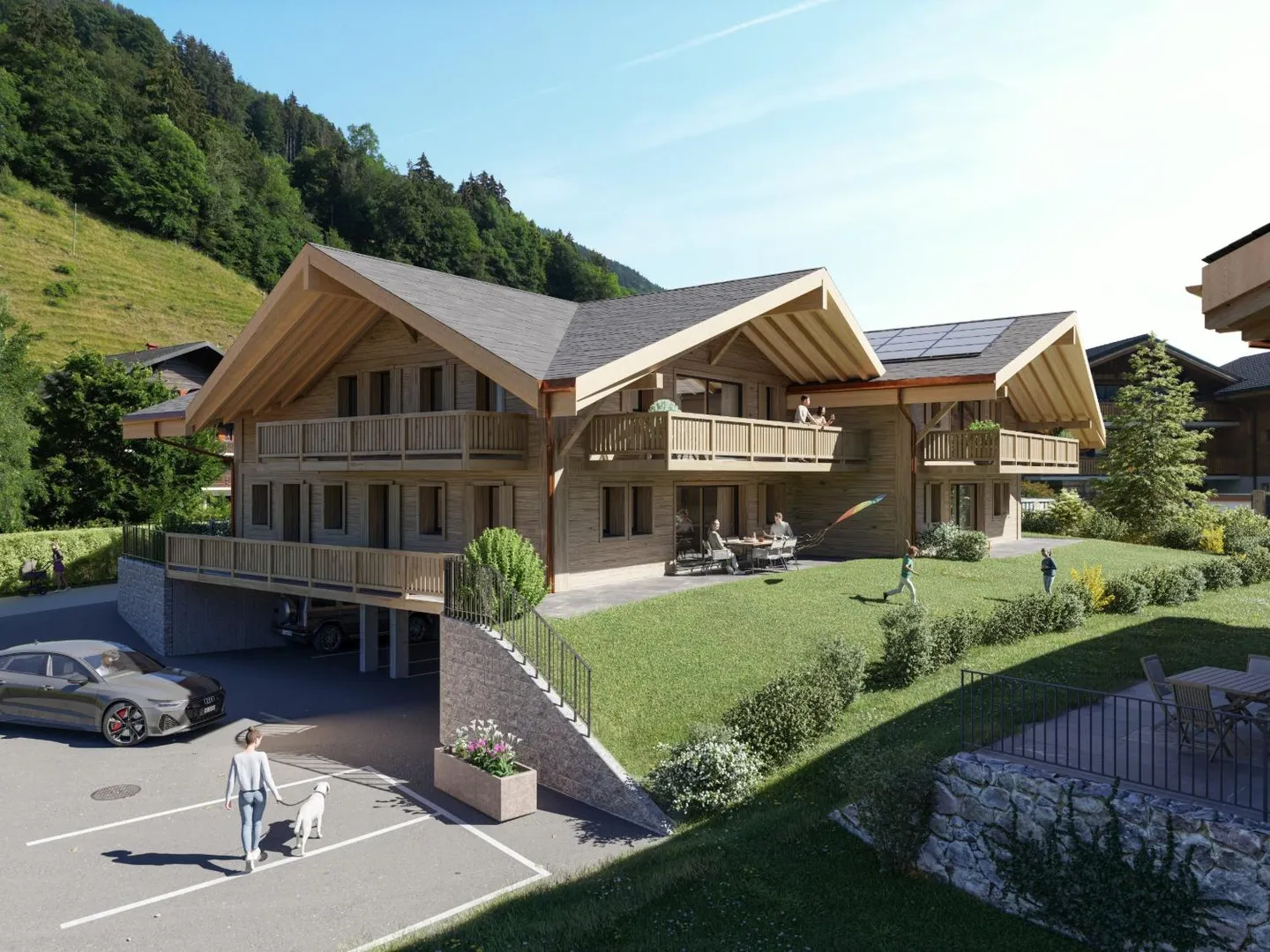 Elegante ökologisch verantwortliche Wohnung - Foto 3 von 9