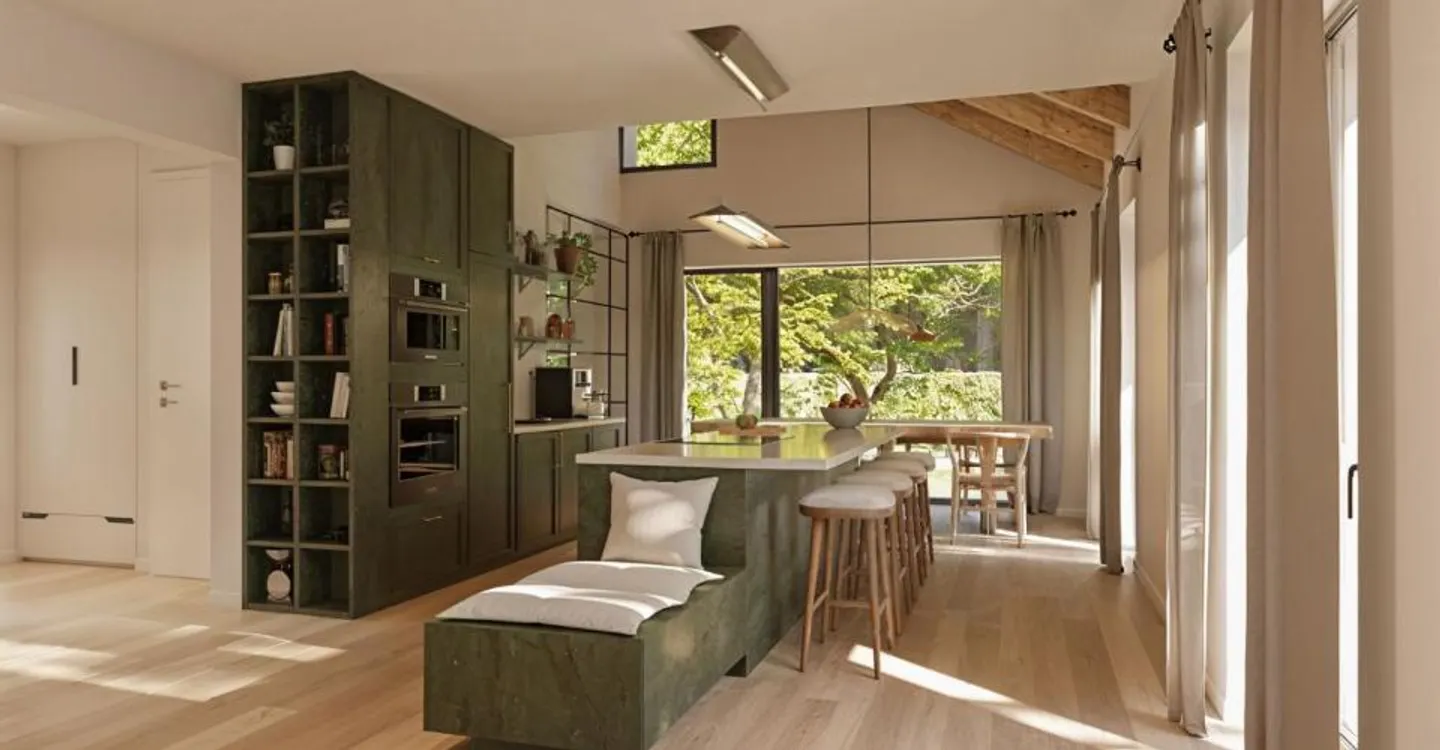 Villa contemporaine avec jardin - Photo 2 sur 6