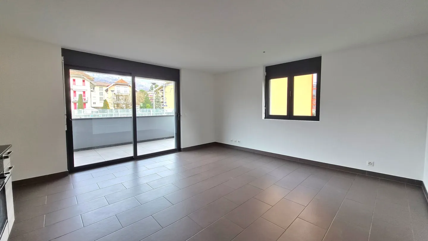 Moderne 3-Zimmer-Wohnung mit Balkon - Foto 2 von 10