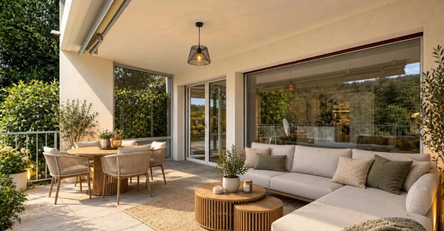 Appartement Charmant avec Terrasse - Photo 10 sur 12