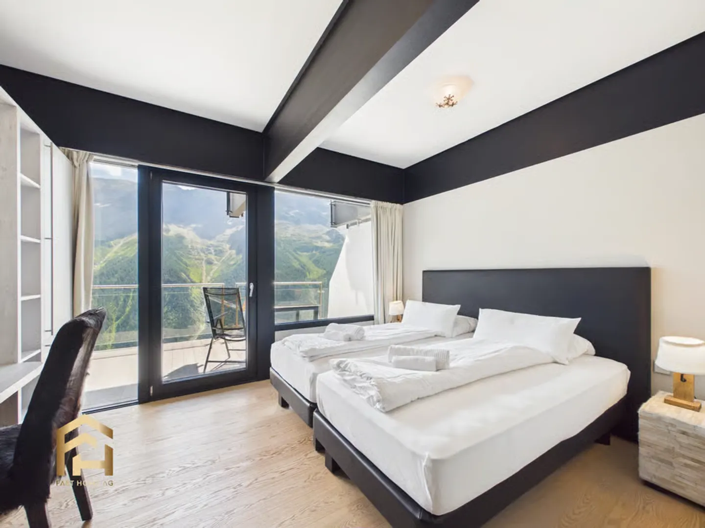 Sopra i tetti di Lauchernalp 5.5 camere duplex attico - Foto 6 di 13