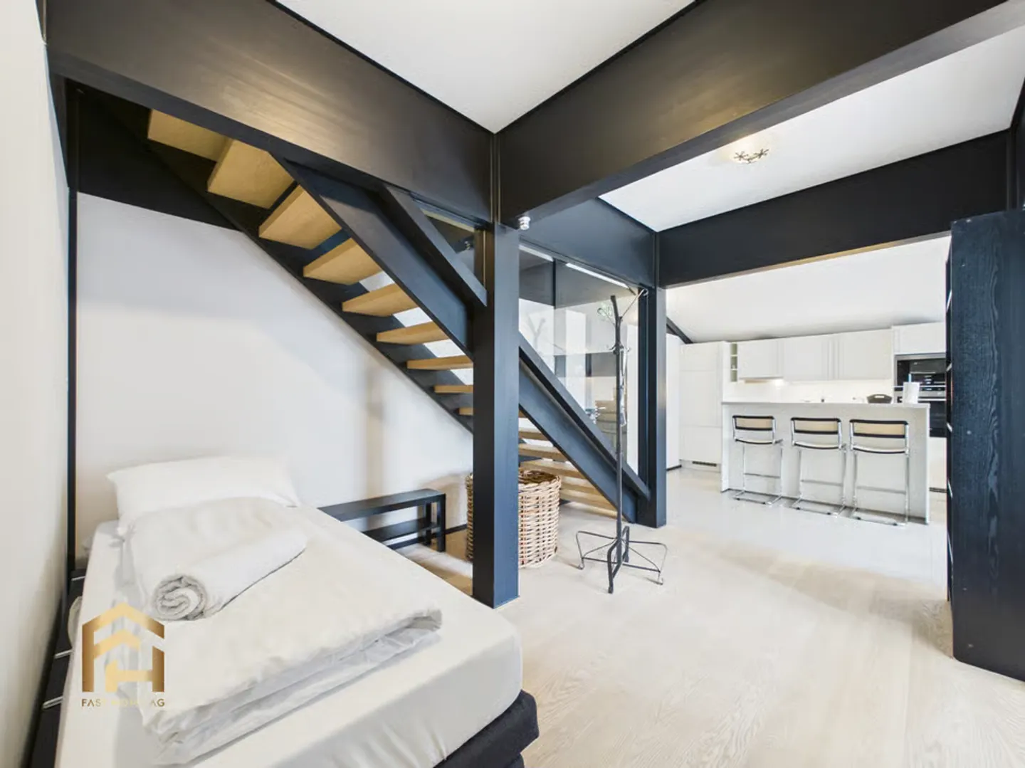 Sopra i tetti di Lauchernalp 5.5 camere duplex attico - Foto 7 di 13