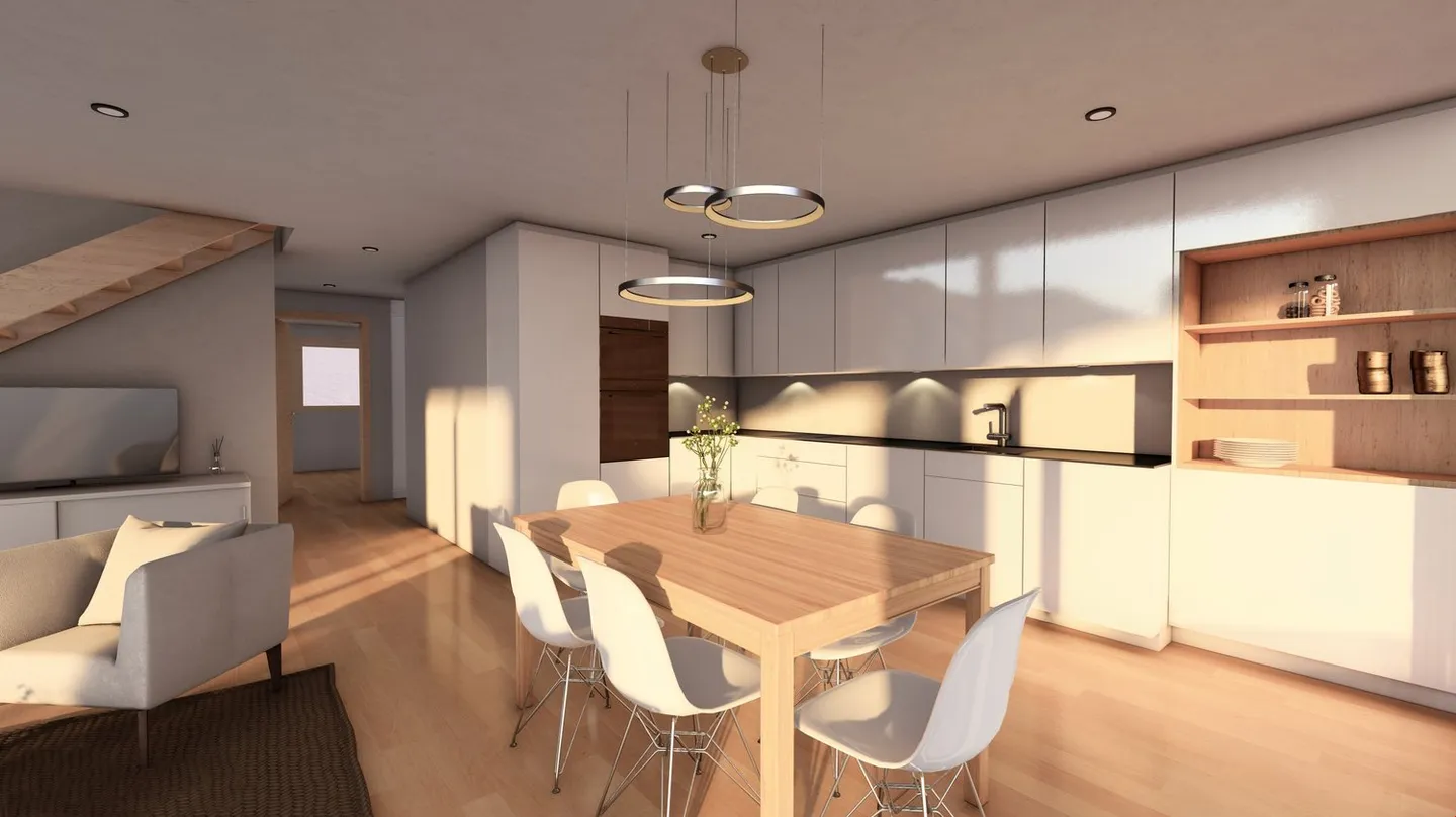 5.5 Zimmer-Duplex-Wohnung in Bellwald - Foto 3 von 7