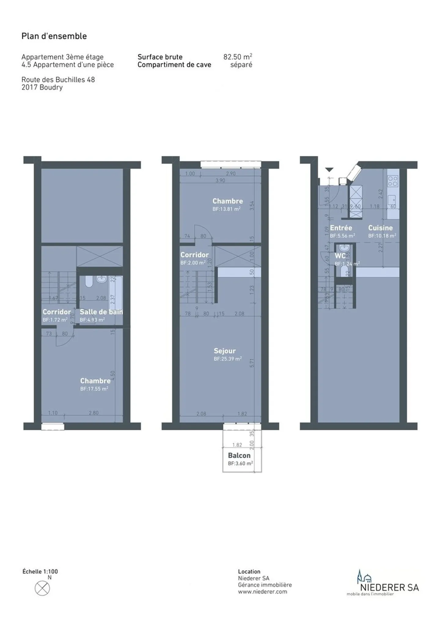 Appartement Charmant à Boudry - Photo 11 sur 11