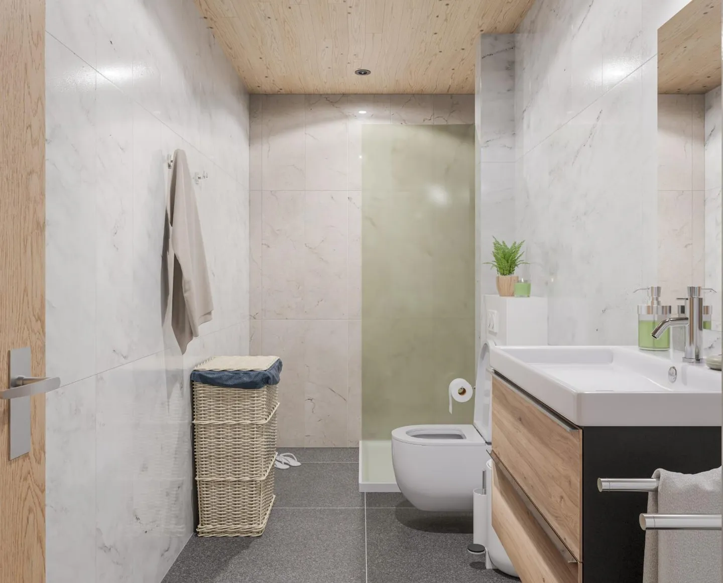 Elegante ökologisch verantwortliche Wohnung - Foto 3 von 9