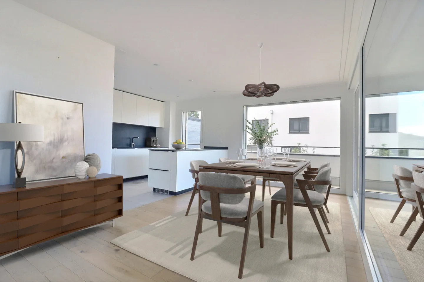 Appartement 4œ pièces au rez supérieur - Photo 3 sur 22
