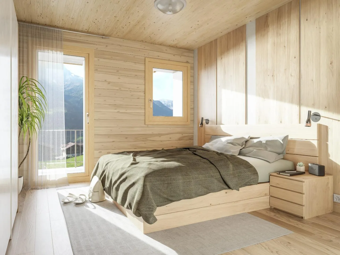 Elegante ökologisch verantwortliche Wohnung - Foto 3 von 9