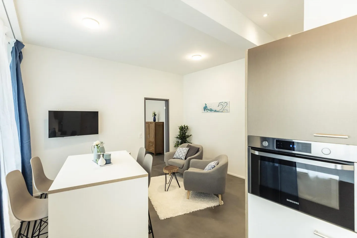 möblierte Wohnung an fantastischer Lage - Foto 3 von 8