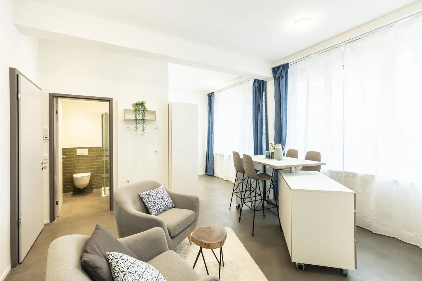 möblierte Wohnung an fantastischer Lage - Foto 4 von 8