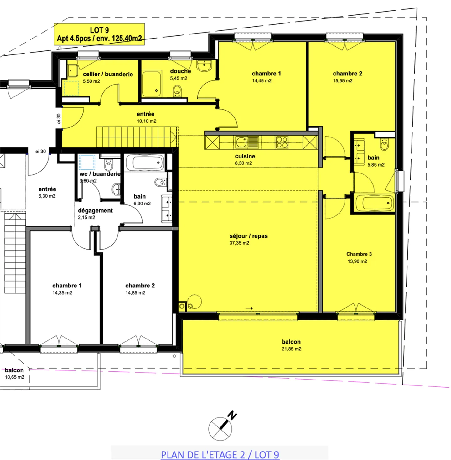 Construction of a large 5.5-room apartment - Photo 4 of 6