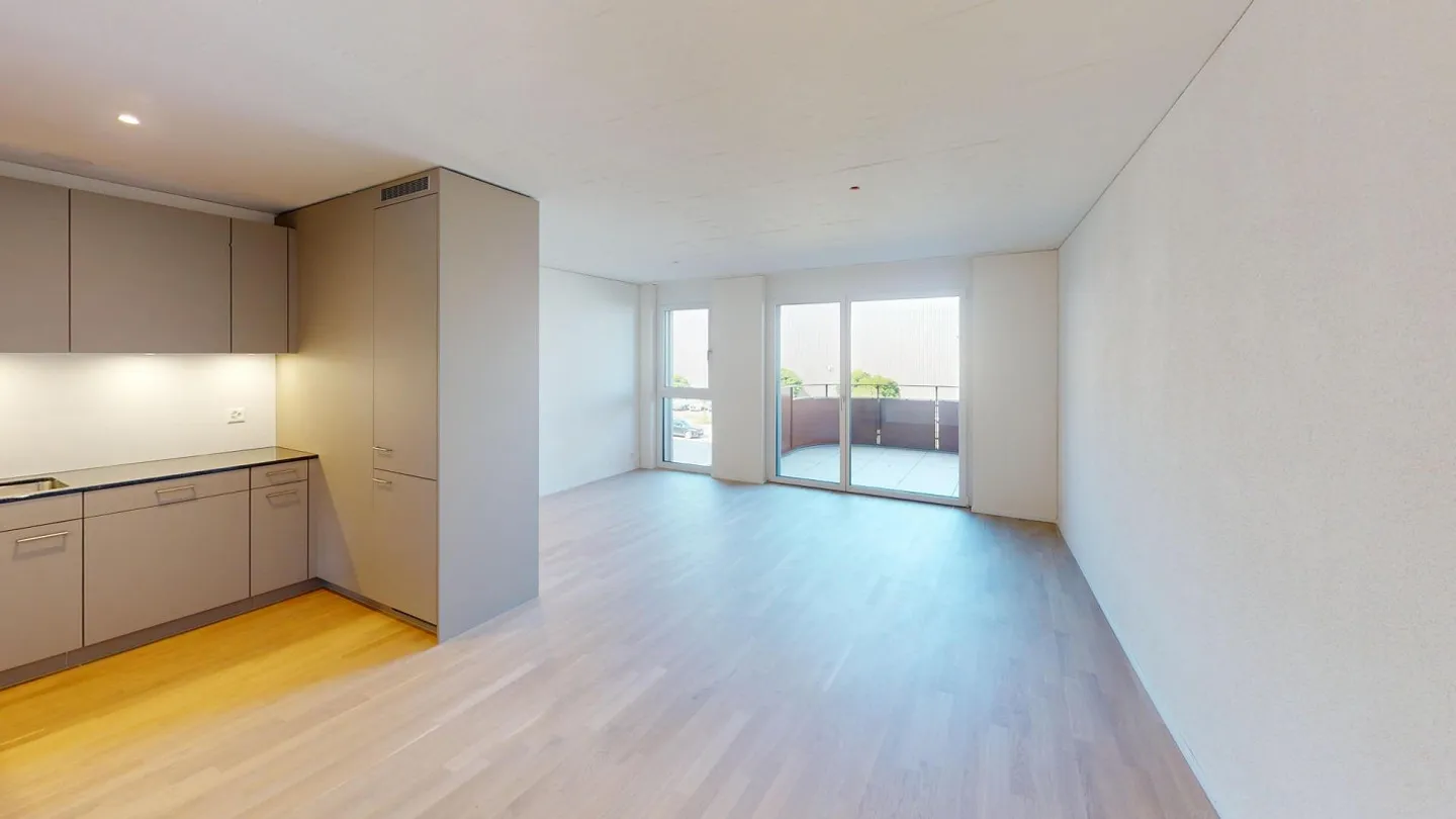 Spacious 2.5-room apartment in the new Younic building - Photo 6 of 6