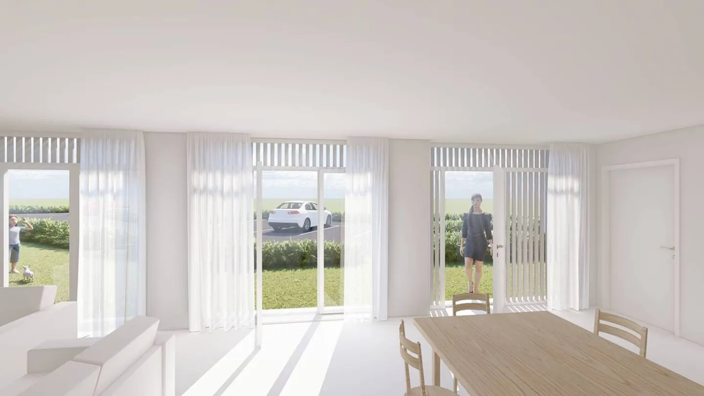 Casa a schiera di 4,5 stanze con grande giardino - Foto 4 di 9