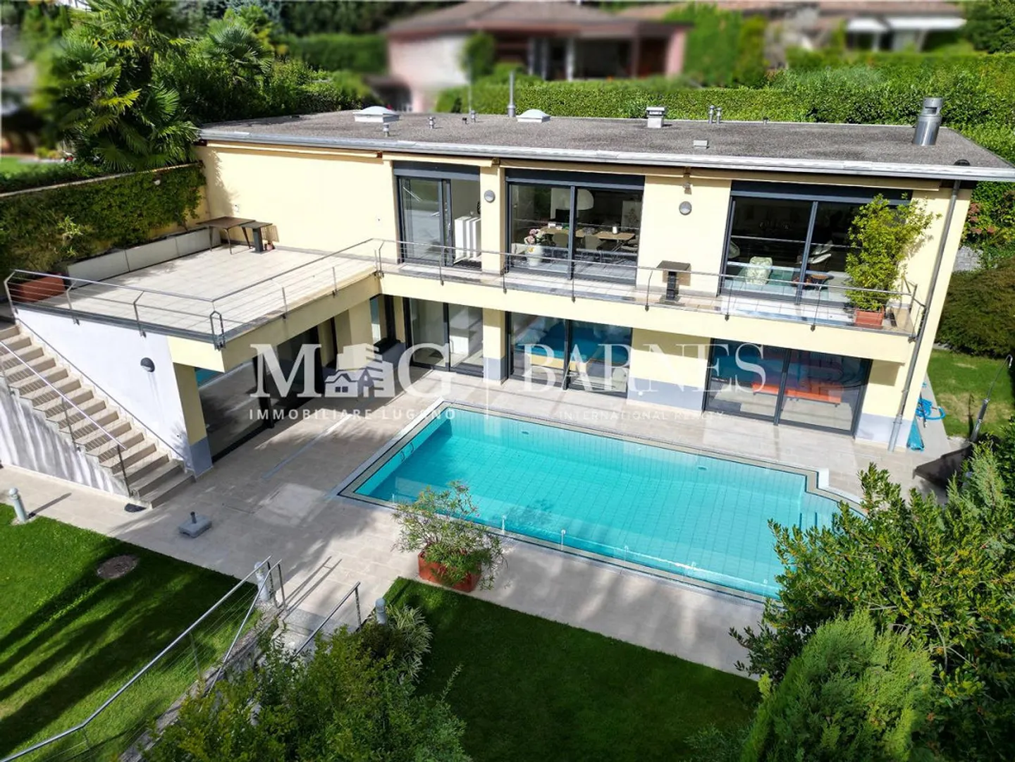 Lugano : Villa prestigieuse avec piscine et jardin - Photo 14 sur 14