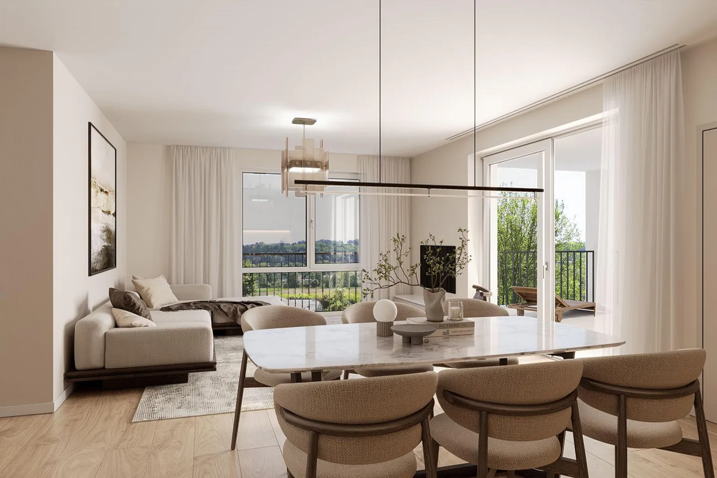 Penthouse élégant de 3,5 pièces à vendre à Schaffhouse - Photo 1 sur 9