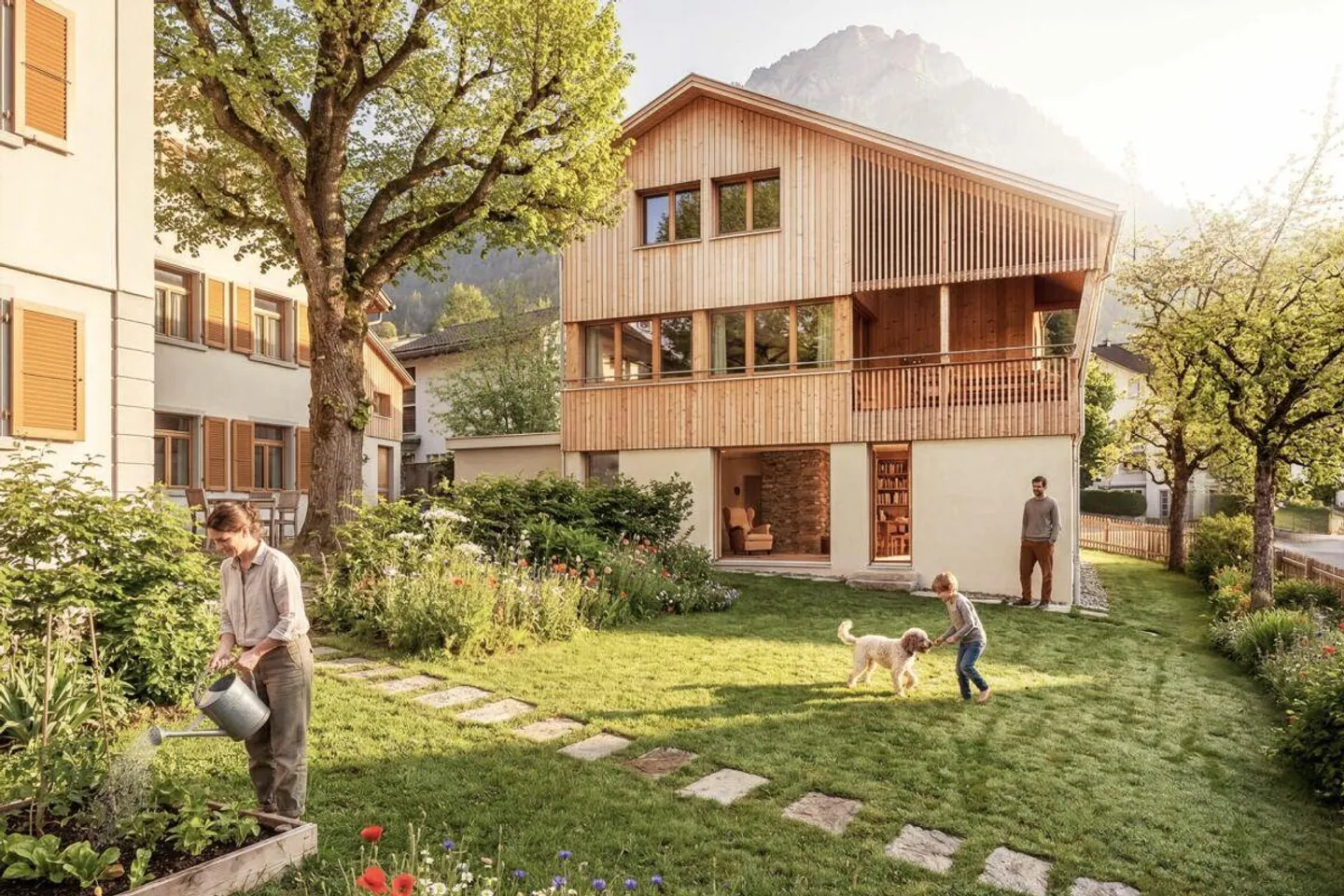 Stilvolles Einfamilienhaus Storch - Foto 1 von 7