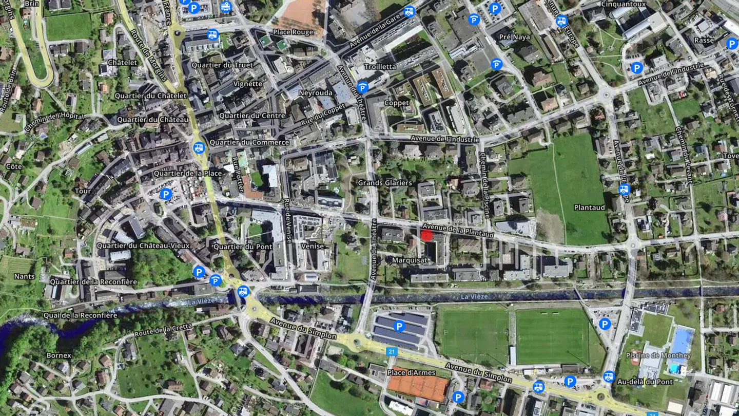 ZU VERMIETEN WUNDERSCHÖNE 3,5 ZIMMER WOHNUNG IN MONTHEY - Foto 10 von 10