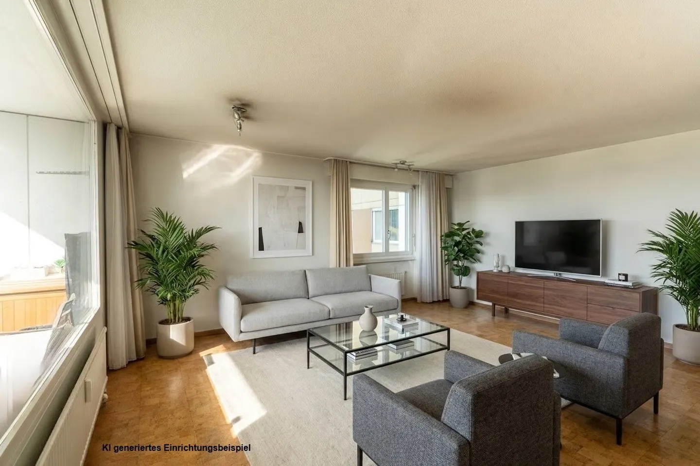 Appartamento centrale di 3,5 stanze con vista - Foto 1 di 15