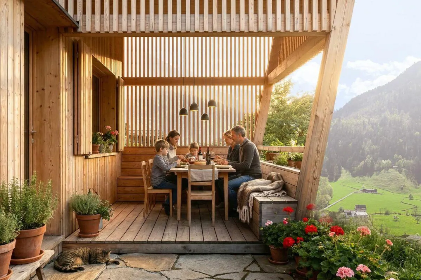 Modernes Einfamilienhaus in der Natur - Foto 2 von 8