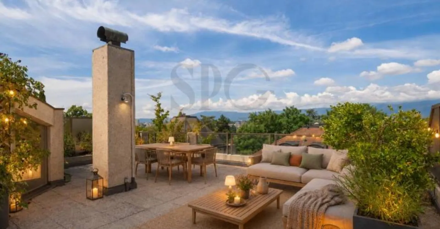 Reihenhaus im Herzen von Champel mit Garten und Terrassen - Foto 1 von 7