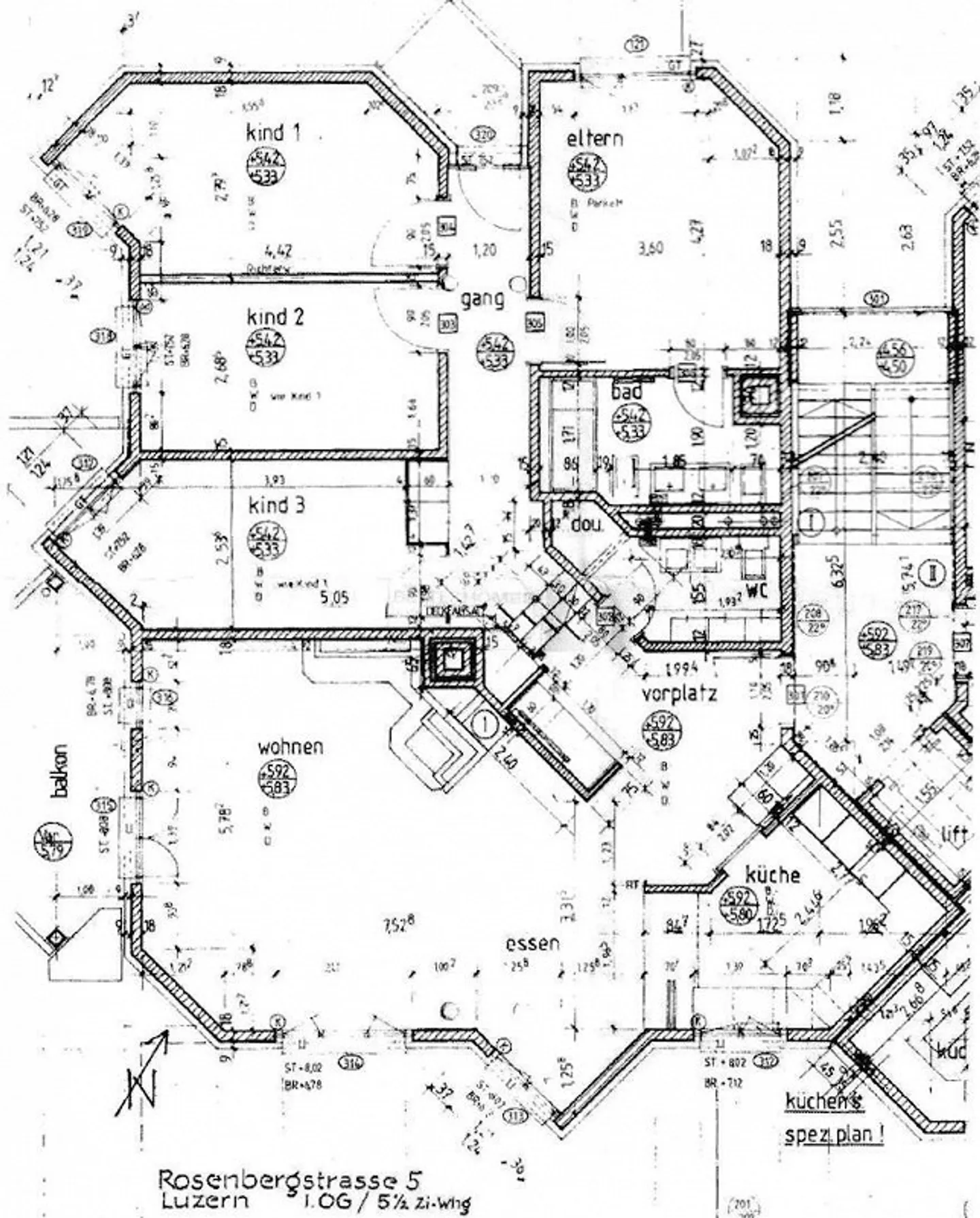 Geräumige Wohnung mit Garten - Foto 3 von 7