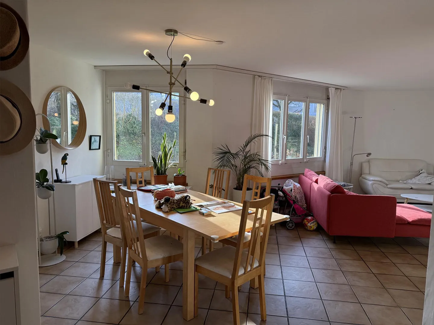 Geräumige Wohnung mit Garten - Foto 4 von 7