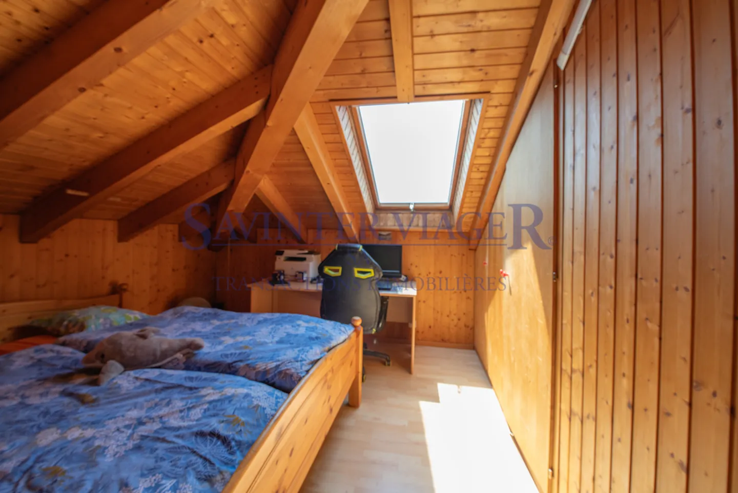 Veyras - Bevorzugte Lage, Einfamilienhaus in besetztem Leibrentenvertrag - Foto 15 von 25
