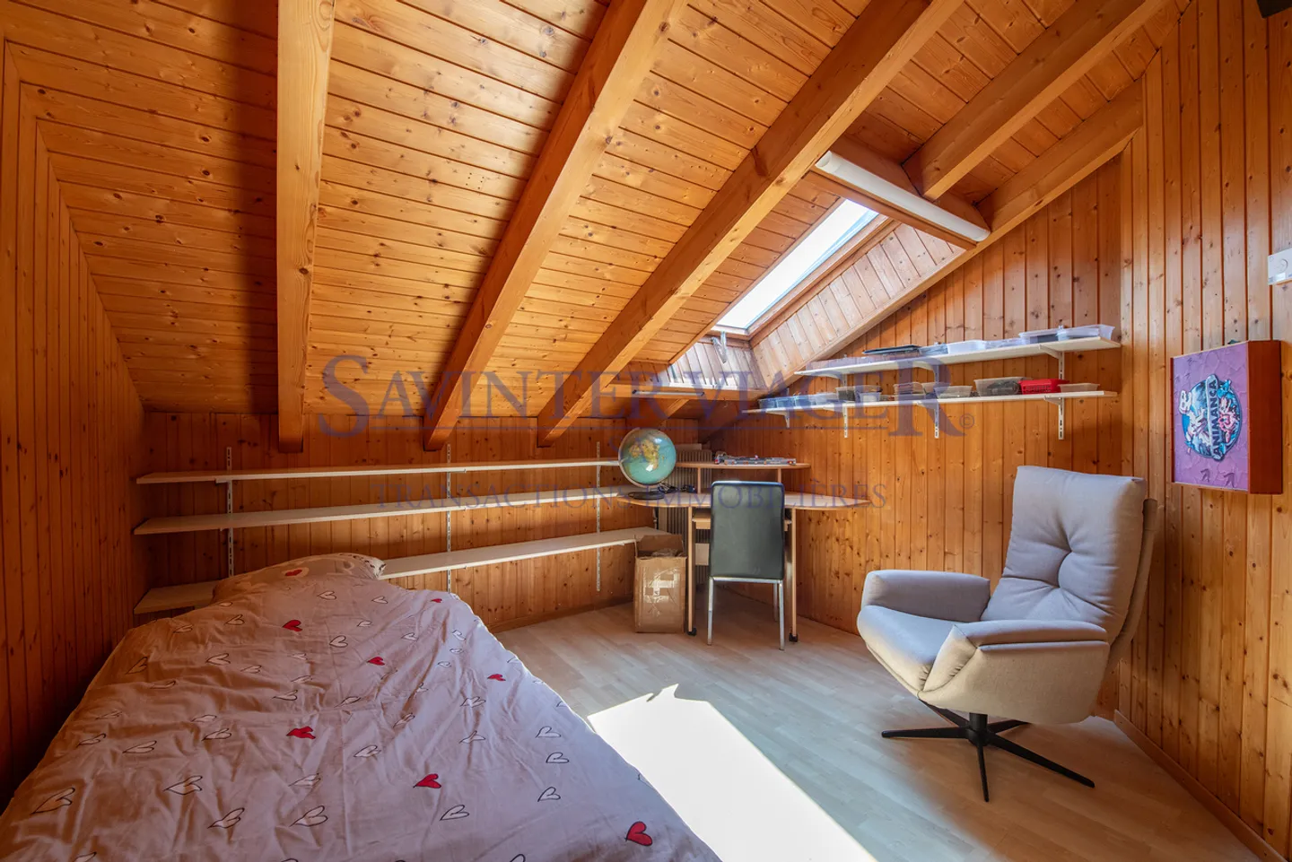 Veyras - Bevorzugte Lage, Einfamilienhaus in besetztem Leibrentenvertrag - Foto 16 von 25