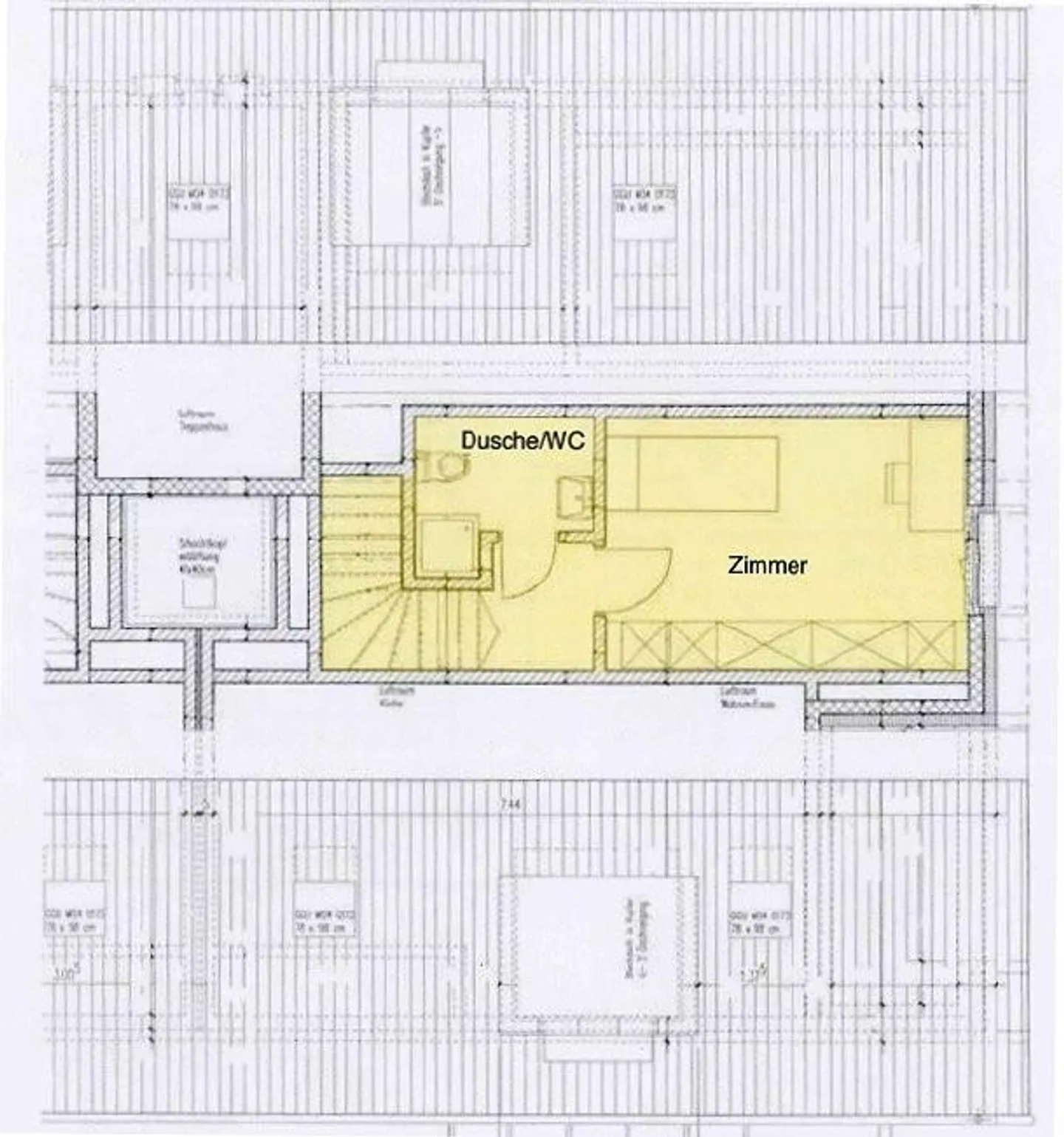 Appartement en penthouse 3½ pièces attrayant et spacieux - Photo 12 sur 12