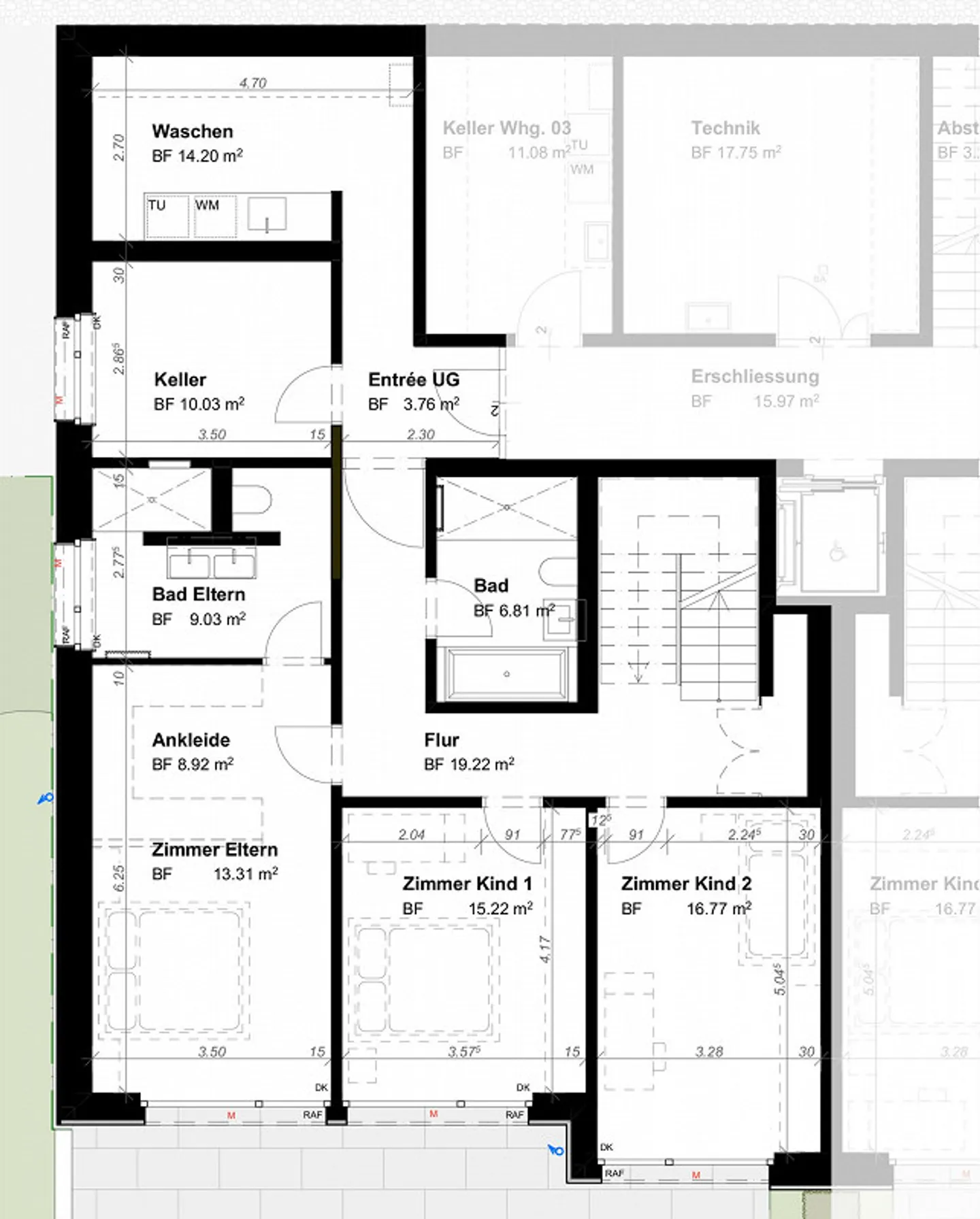 Première location : 2 appartements en duplex dans un emplacement de choix à Tübach, vue sur le lac - Photo 4 sur 6
