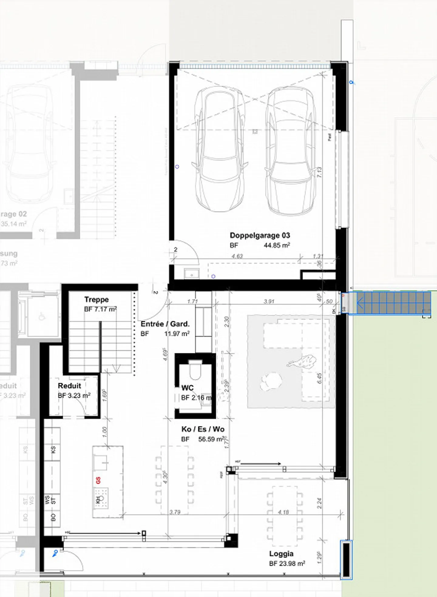 Première location : 2 appartements en duplex dans un emplacement de choix à Tübach, vue sur le lac - Photo 5 sur 6