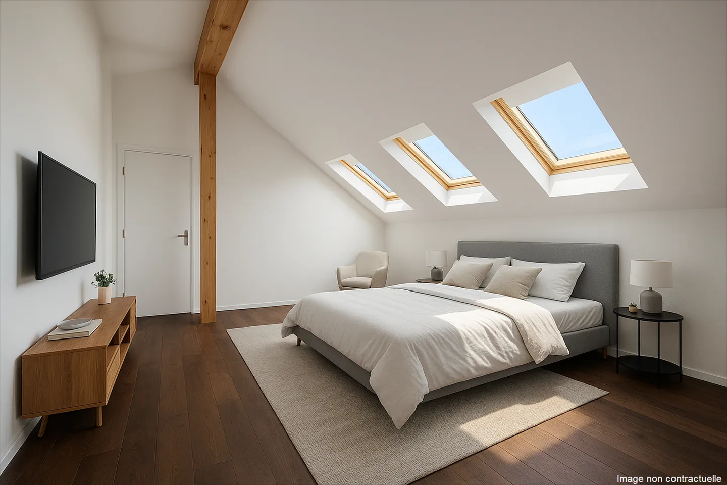 À louer : Magnifique appartement sur deux niveaux - Photo 1 sur 11