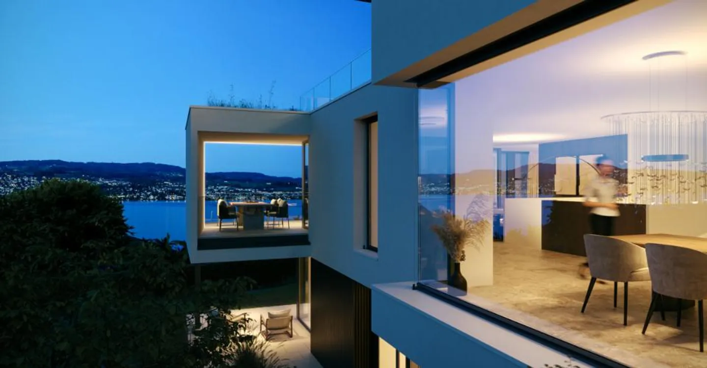 ICONIC Lux: Luxurious New Residence with Lake View in Oberrieden - Photo 1 of 4
