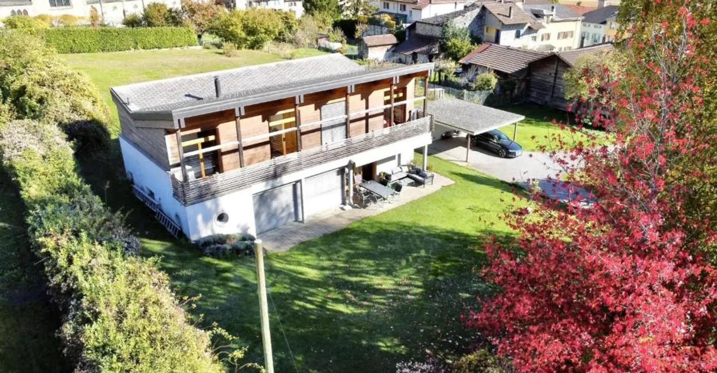 Villa architecturale à Chamoson - Photo 4 sur 12