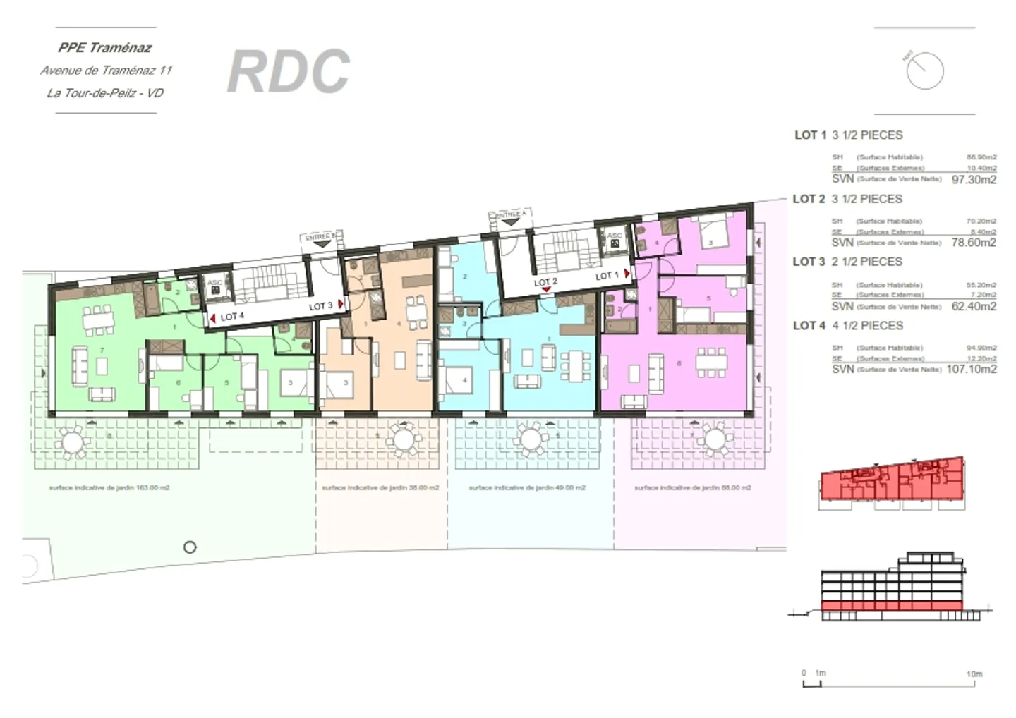 The 9 _ New 3.5 Room Apartment with Terrace for Sale in La Tour-de-Peilz - Photo 19 of 19
