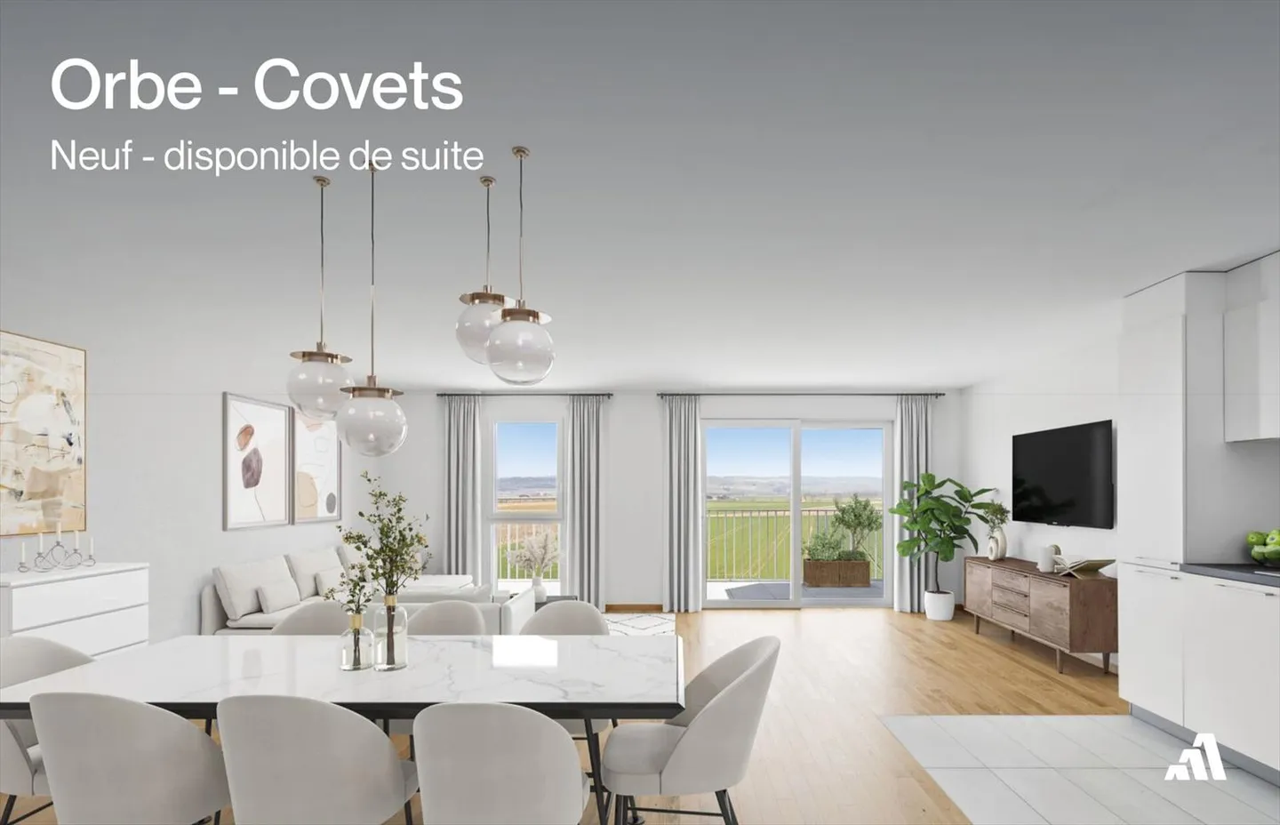 4.5-room apartment in Orbe - Photo 1 of 11