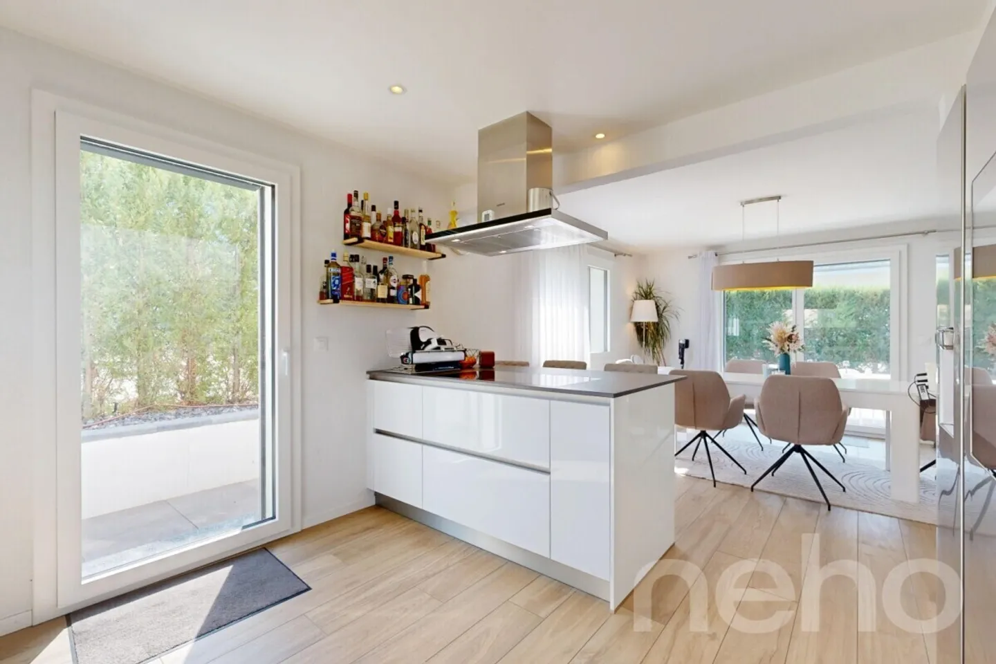 Neuere und helle Wohnung, nach Süden ausgerichtet, in Attalens - Foto 5 von 12