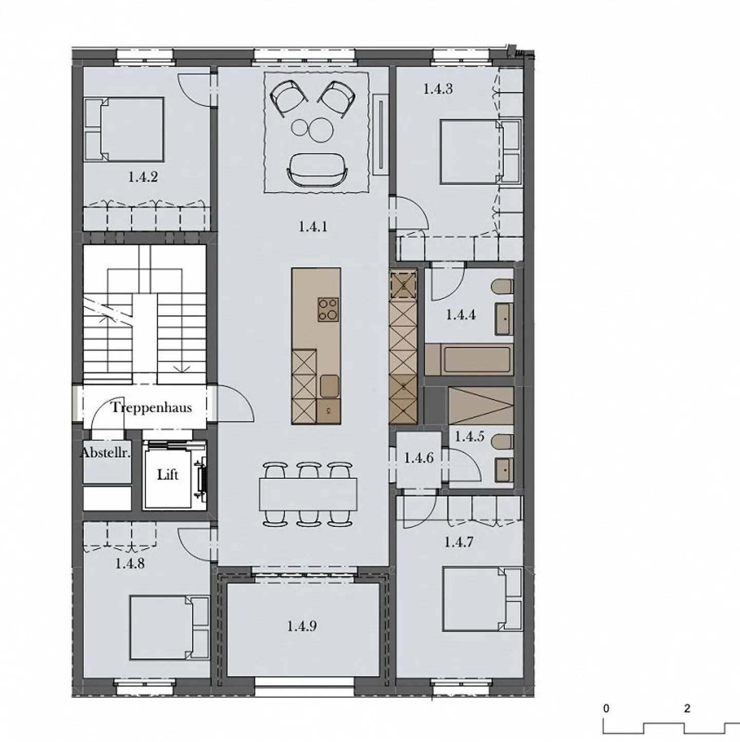 Appartement à Chur - 5,5 pièces 131 m2 - Chur Ouest - Photo 20 sur 20