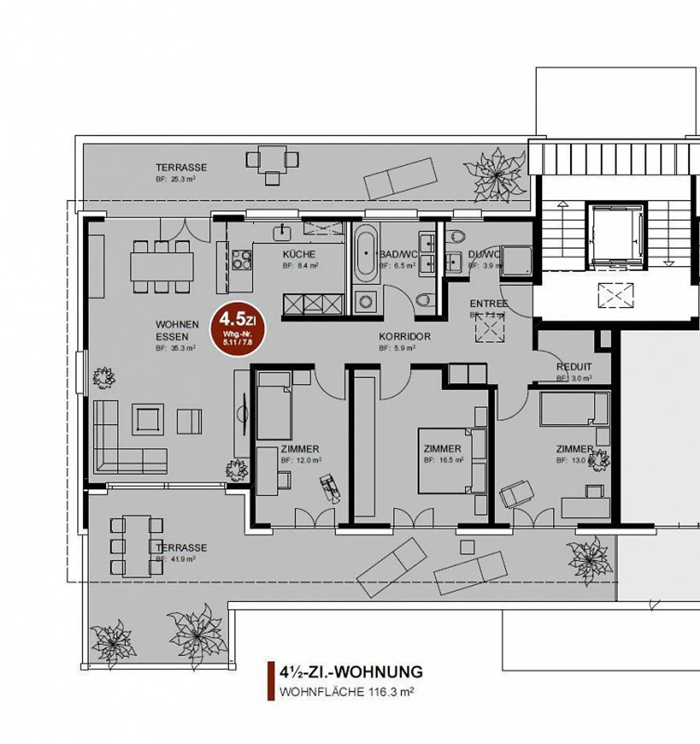 Penthouse apartment with peace and comfort - Photo 8 of 8